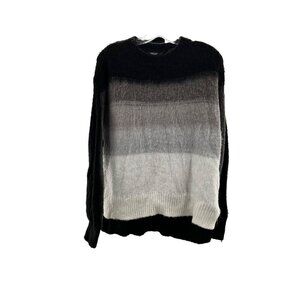 Simply Vera Vera Wang Crew Neck Colorblock Sweater Women's Size Small